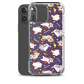 Trick or Treaters iPhone Clear Case (Purple) - iPhone 16 Pro Max