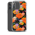 Sugar Skull iPhone Clear Case (Black) - iPhone 16 Pro Max