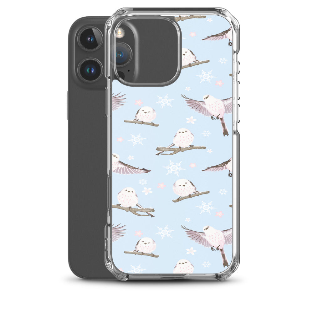Snow Bird iPhone Clear Case (Blue) - iPhone 16 Pro Max