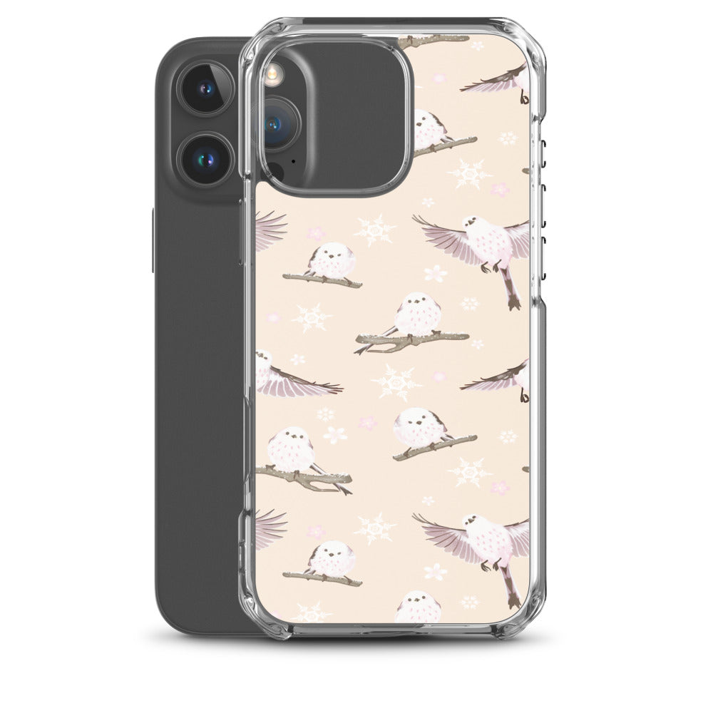 Snow Bird iPhone Clear Case (Cream) - iPhone 16 Pro Max