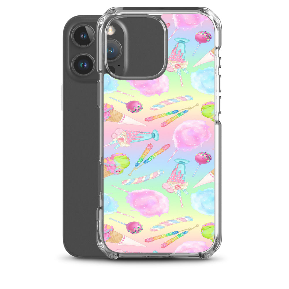 Rainbow Candy iPhone Clear Case (Rainbow) - iPhone 16 Pro Max