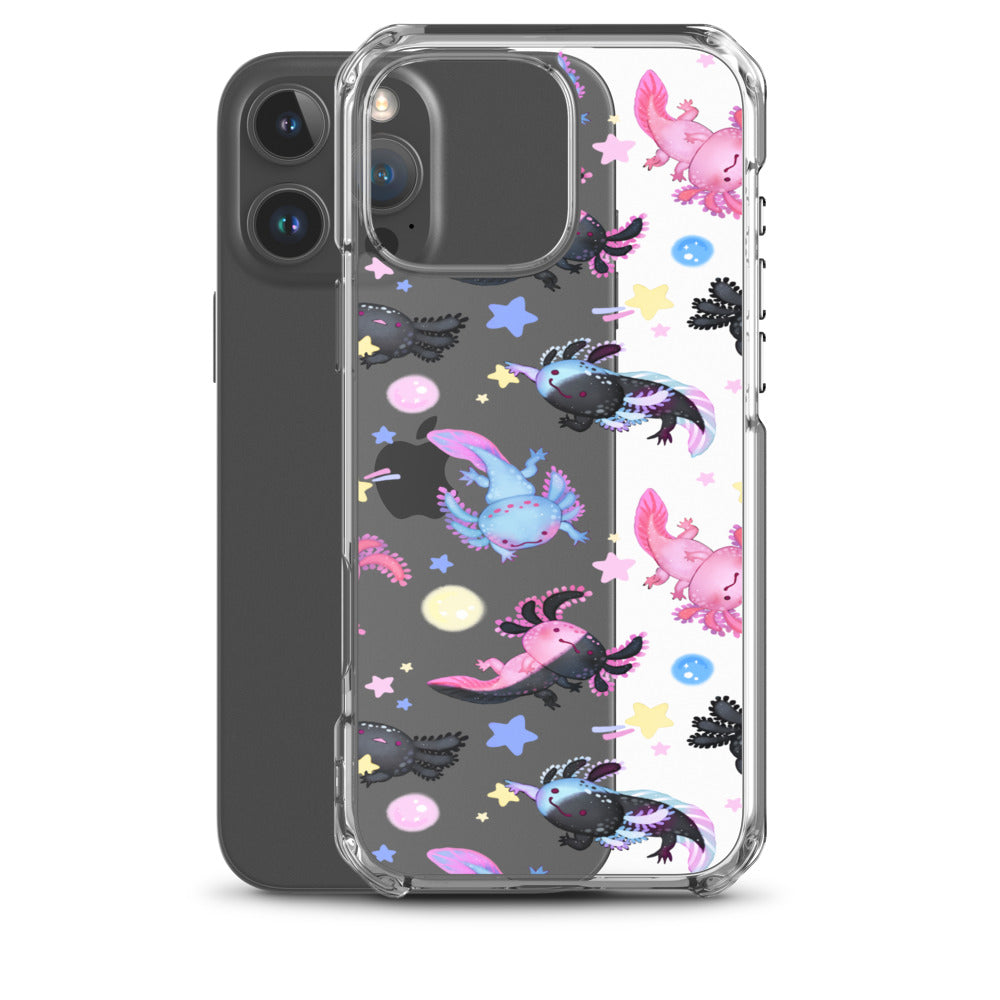 Axolotl iPhone Clear Case (Transparent) - iPhone 16 Pro Max