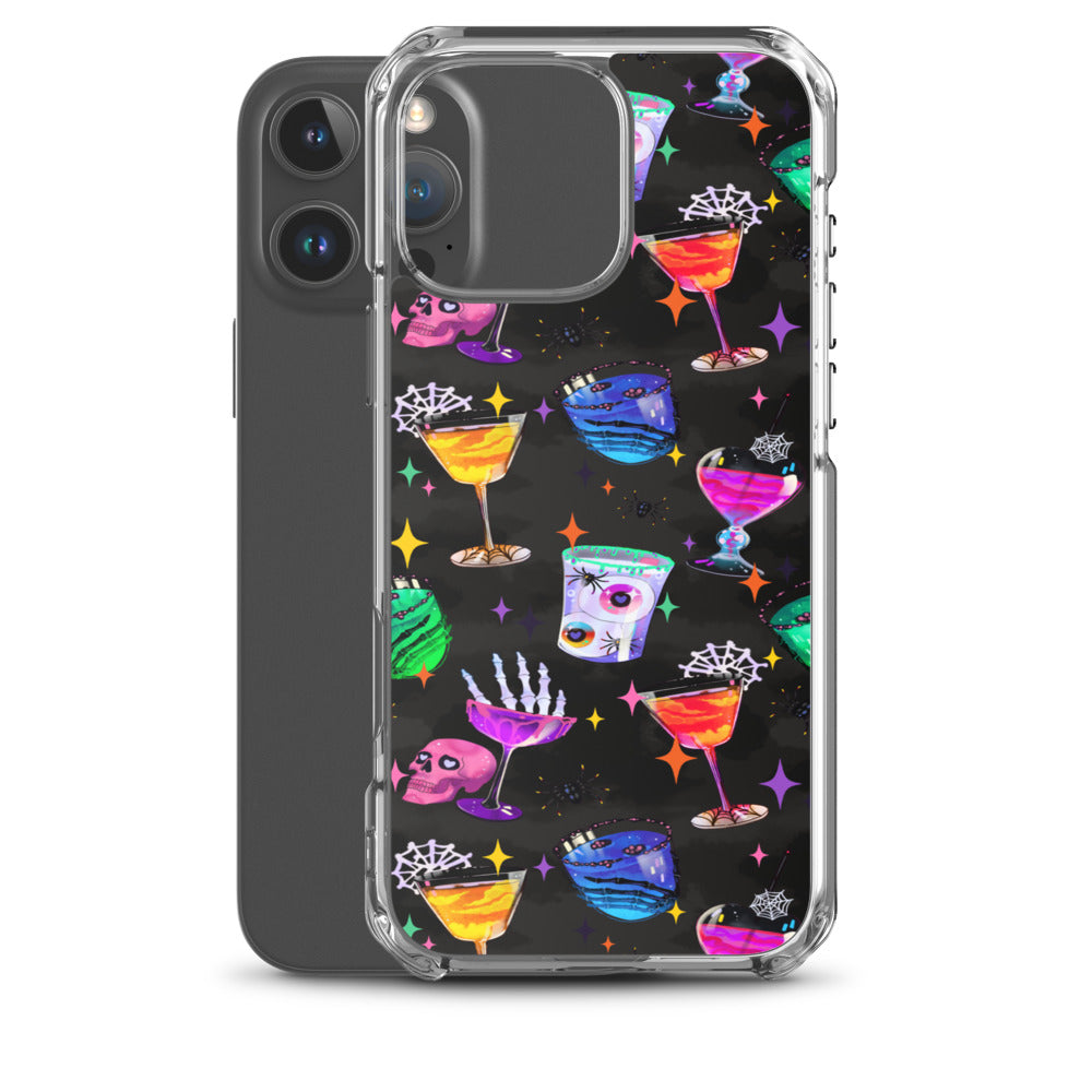 Monster Party iPhone Clear Case (Eerie Black) - iPhone 16 Pro Max