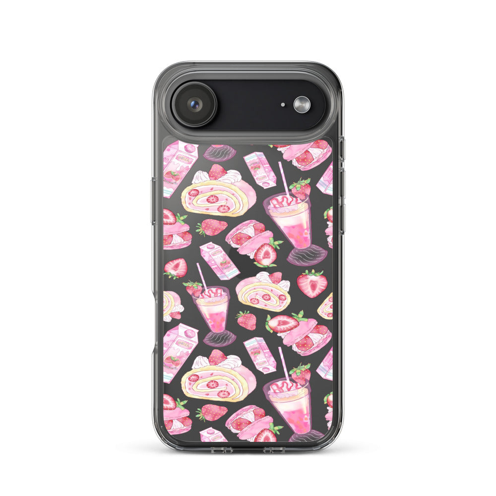 Strawberry iPhone Clear Case (Transparent) - iPhone 17 Air