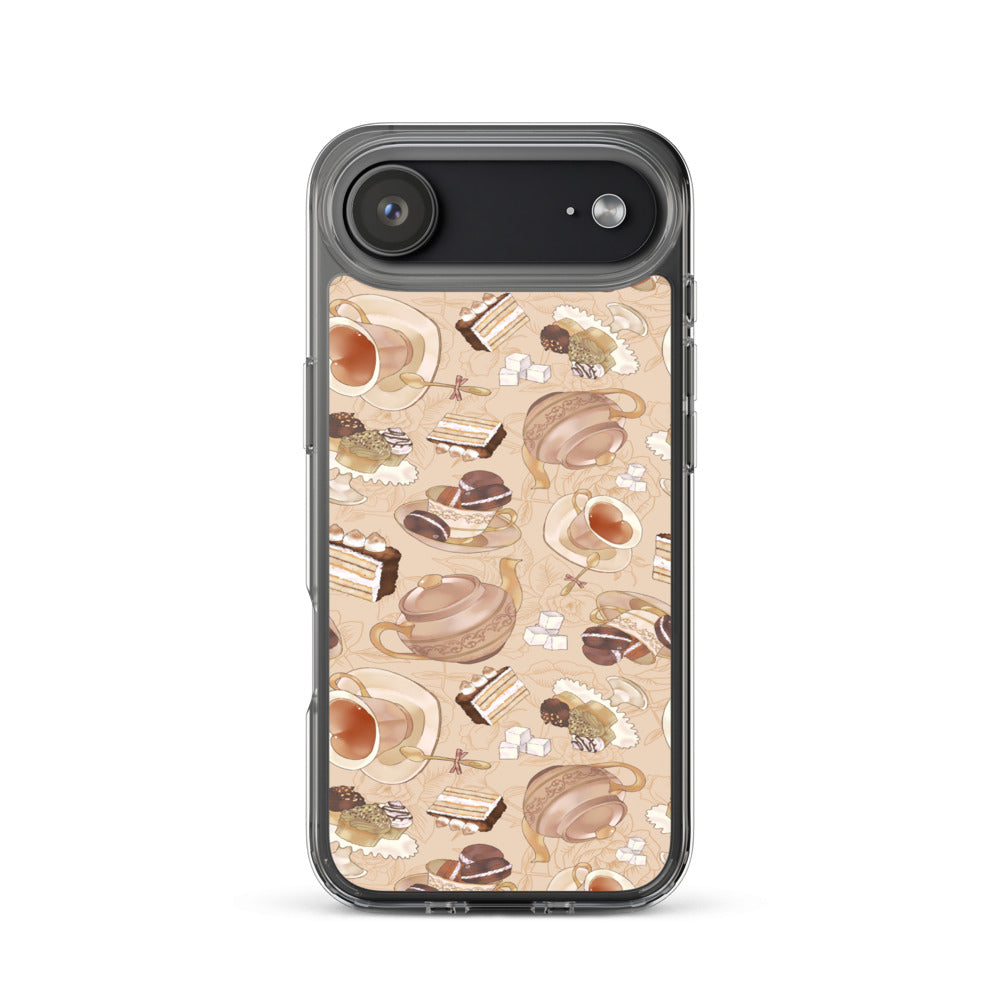 Café iPhone Clear Case (Latte) - iPhone 17 Air