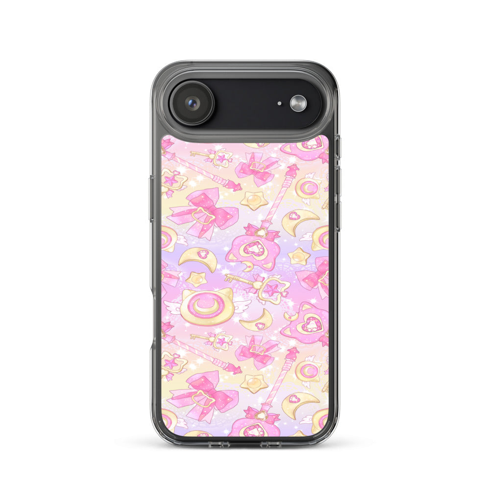 Magical Girl iPhone Clear Case (Pink) - iPhone 17 Air