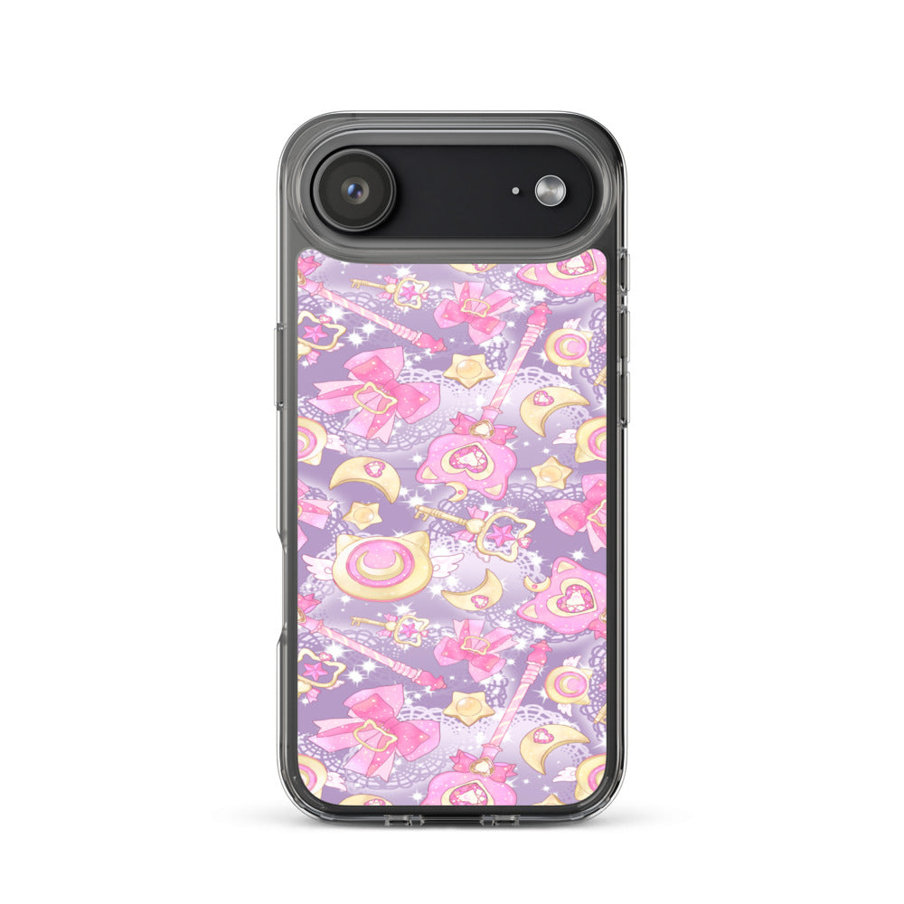Magical Girl iPhone Clear Case (Purple) - iPhone 17 Air