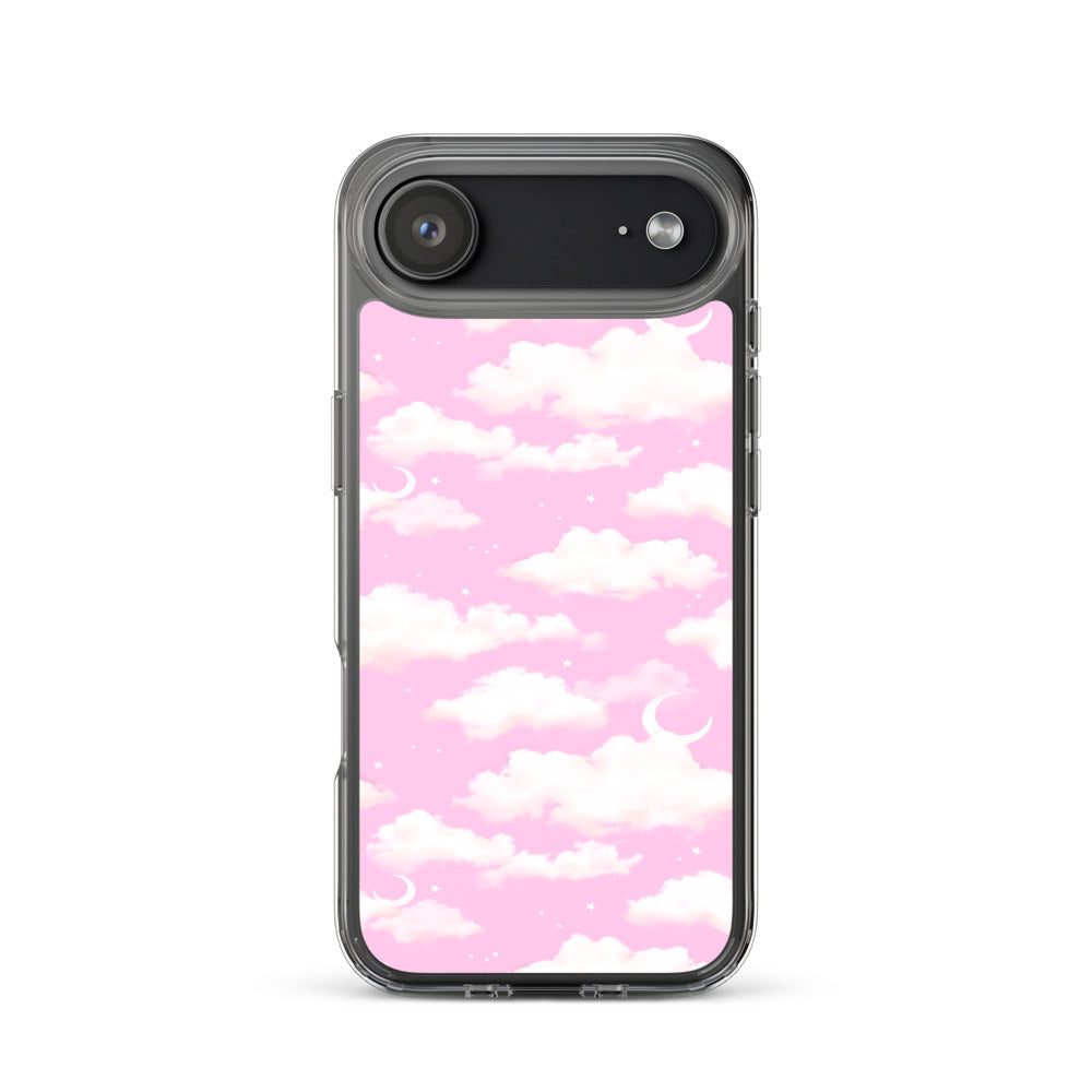 Cloudy Sky iPhone Clear Case (Pink) - iPhone 17 Air