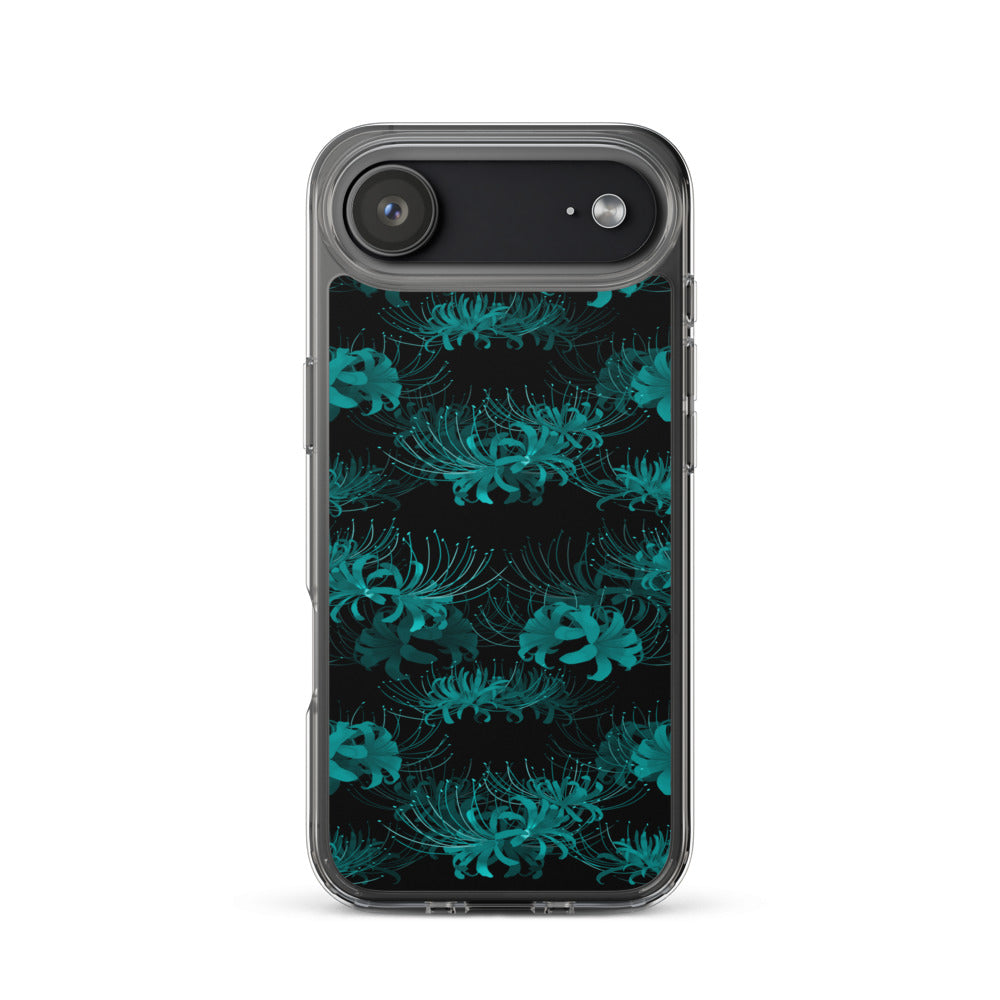 Higanbana iPhone Clear Case (Teal) - iPhone 17 Air