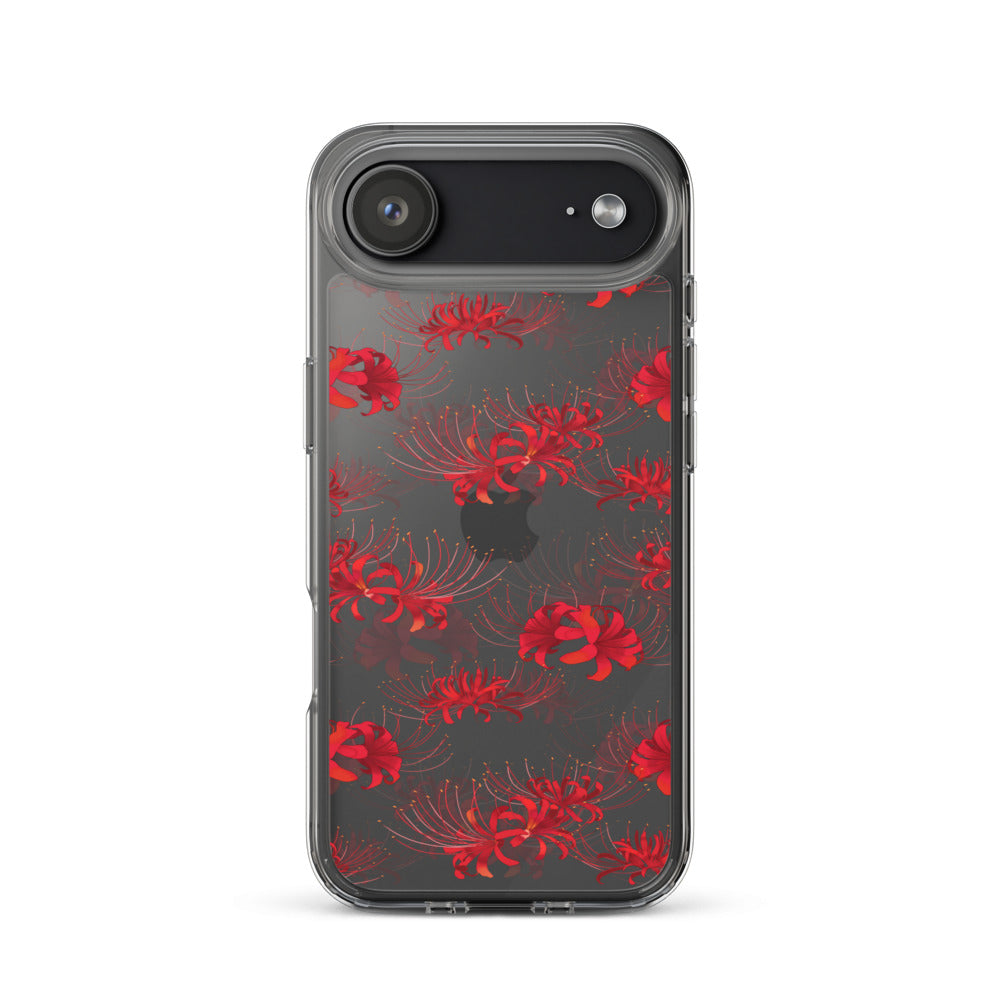 Higanbana iPhone Clear Case (Transparent Red) - iPhone 17 Air