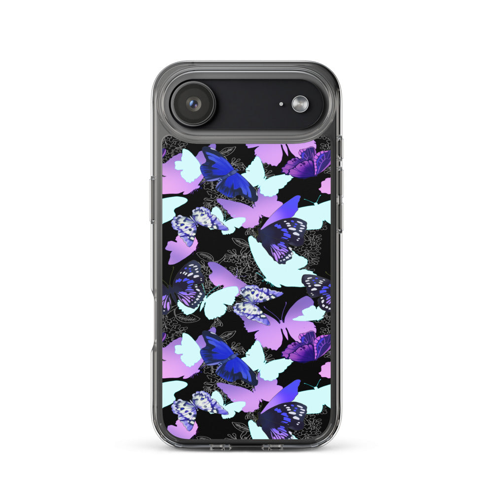 Butterfly iPhone Clear Case (Black) - iPhone 17 Air