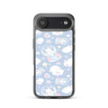 Snow Bunny iPhone Clear Case (Blue) - iPhone 17 Air