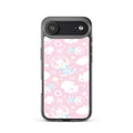 Snow Bunny iPhone Clear Case (Pink) - iPhone 17 Air