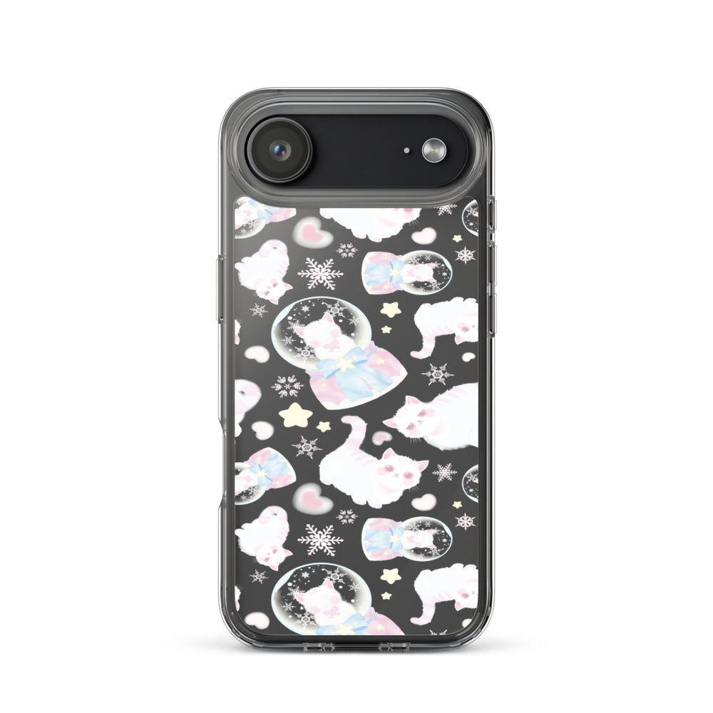 Snow Kitten iPhone Clear Case (Transparent) - iPhone 17 Air