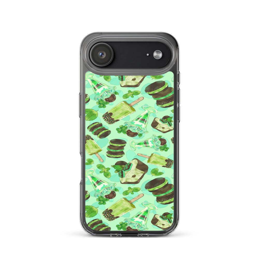 Choco Mint iPhone Clear Case (Mint) - iPhone 17 Air