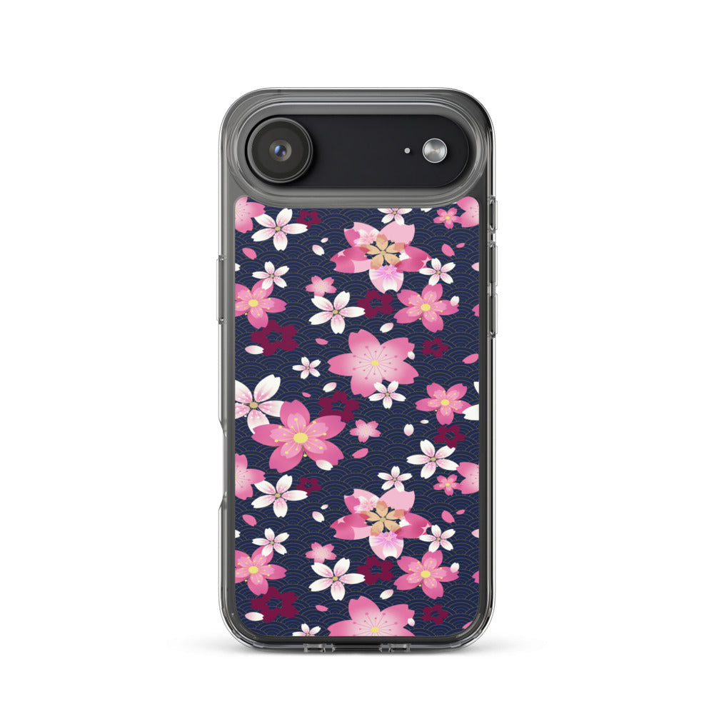 Sakura iPhone Clear Case (Indigo) - iPhone 17 Air