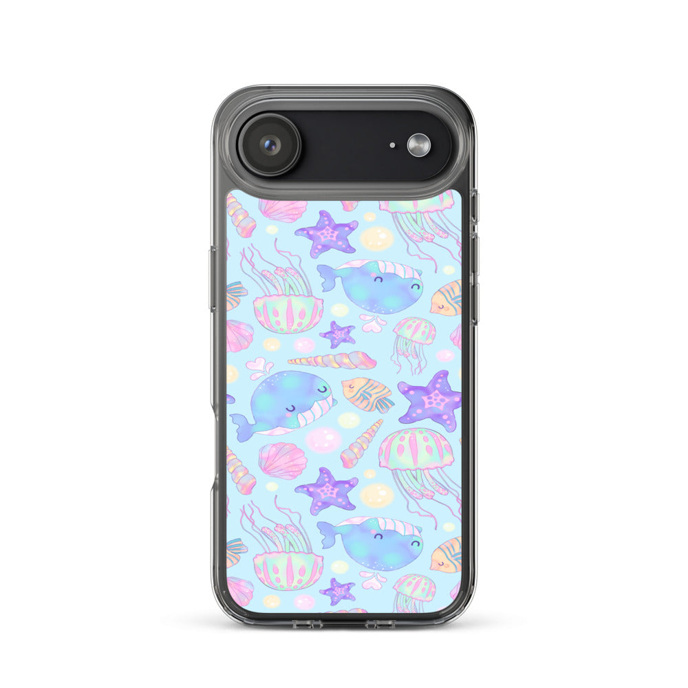 Under the Sea iPhone Clear Case (Blue) - iPhone 17 Air