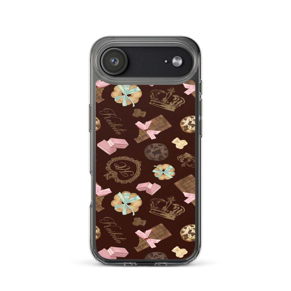 Royal Cookie iPhone Clear Case (Chocolate) - iPhone 17 Air