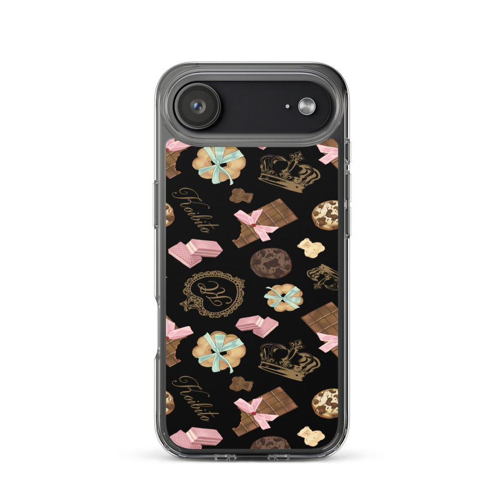 Royal Cookie iPhone Clear Case (Dark Chocolate) - iPhone 17 Air