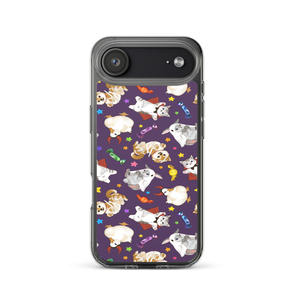 Trick or Treaters iPhone Clear Case (Purple) - iPhone 17 Air
