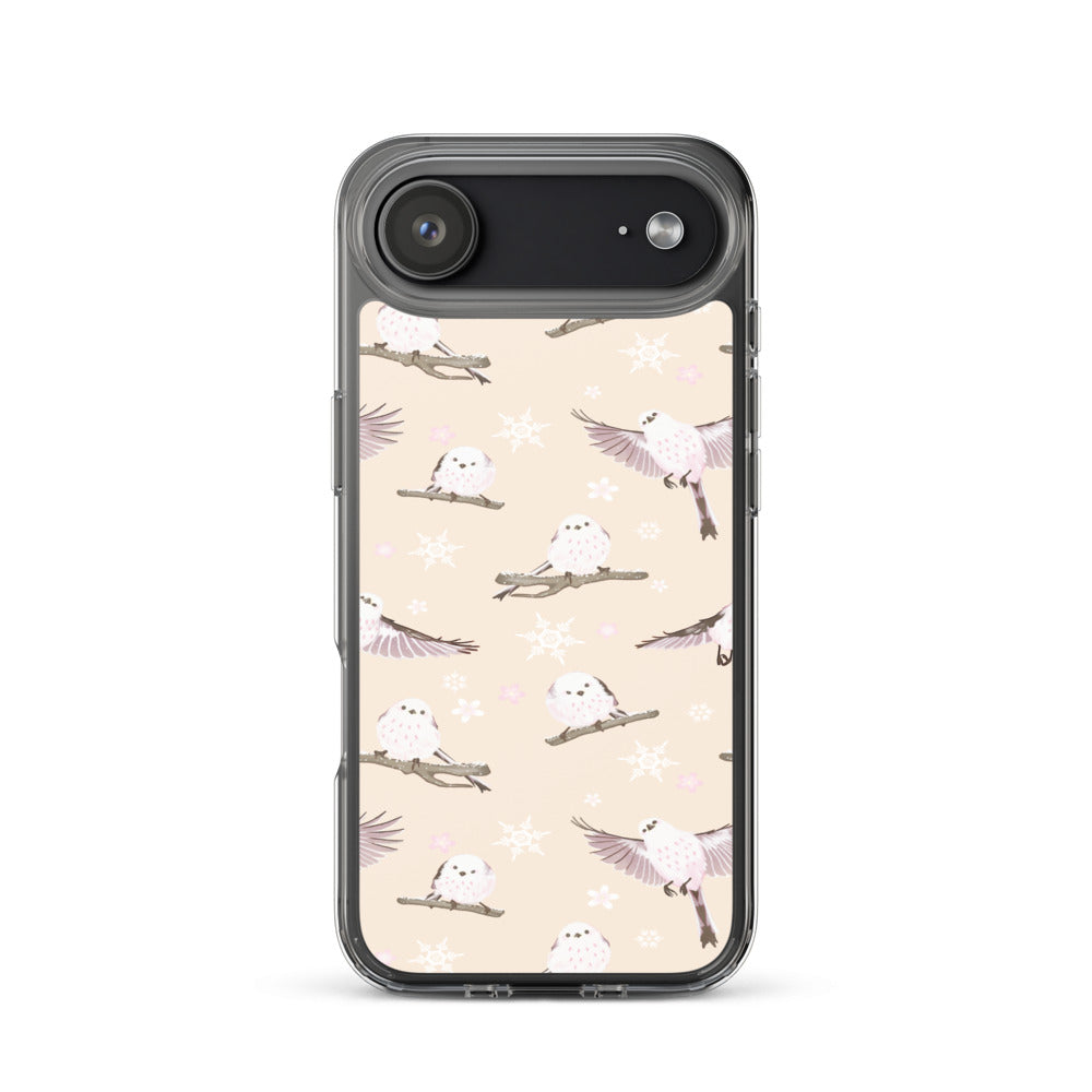 Snow Bird iPhone Clear Case (Cream) - iPhone 17 Air