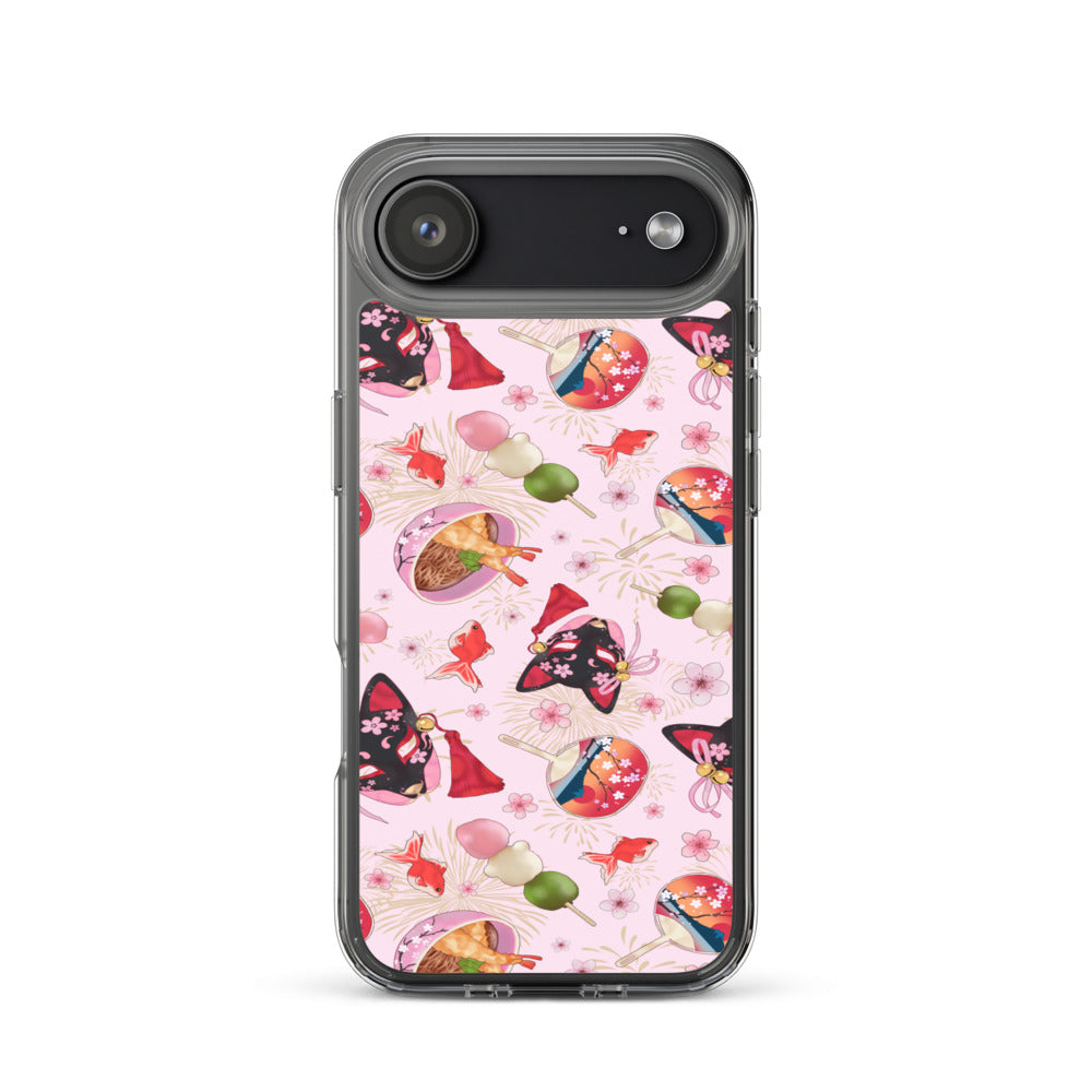 Matsuri iPhone Clear Case (Pink) - iPhone 17 Air