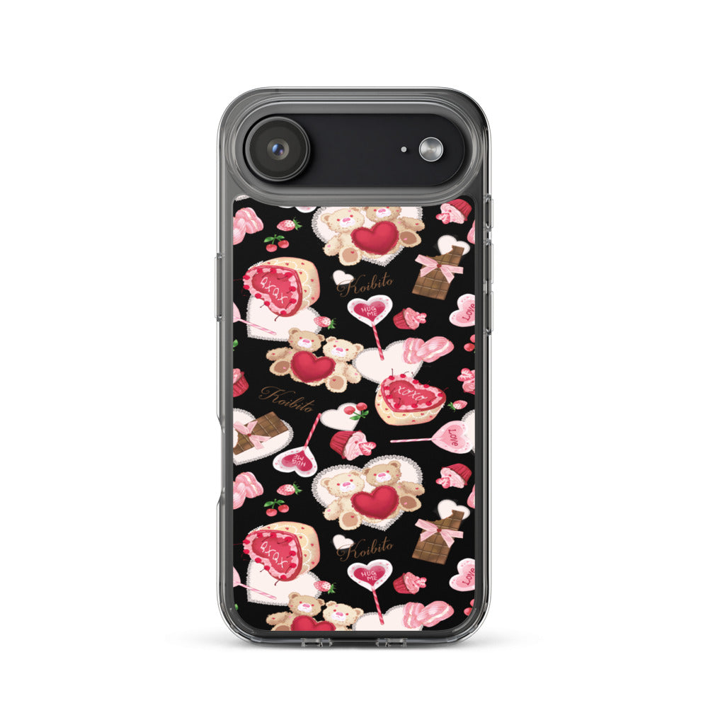 Sugar Sweetheart iPhone Clear Case (Black) - iPhone 17 Air