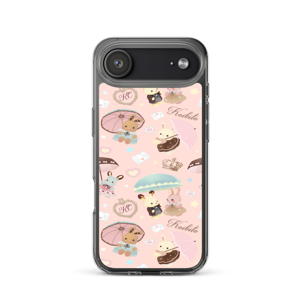 Parasol Bunny iPhone Clear Case (Pink) - iPhone 17 Air