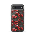 Enchanted Rose (Transparent) iPhone Clear Case (Red) - iPhone 17 Air