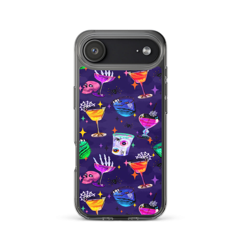 Monster Party iPhone Clear Case (Dark Purple) - iPhone 17 Air