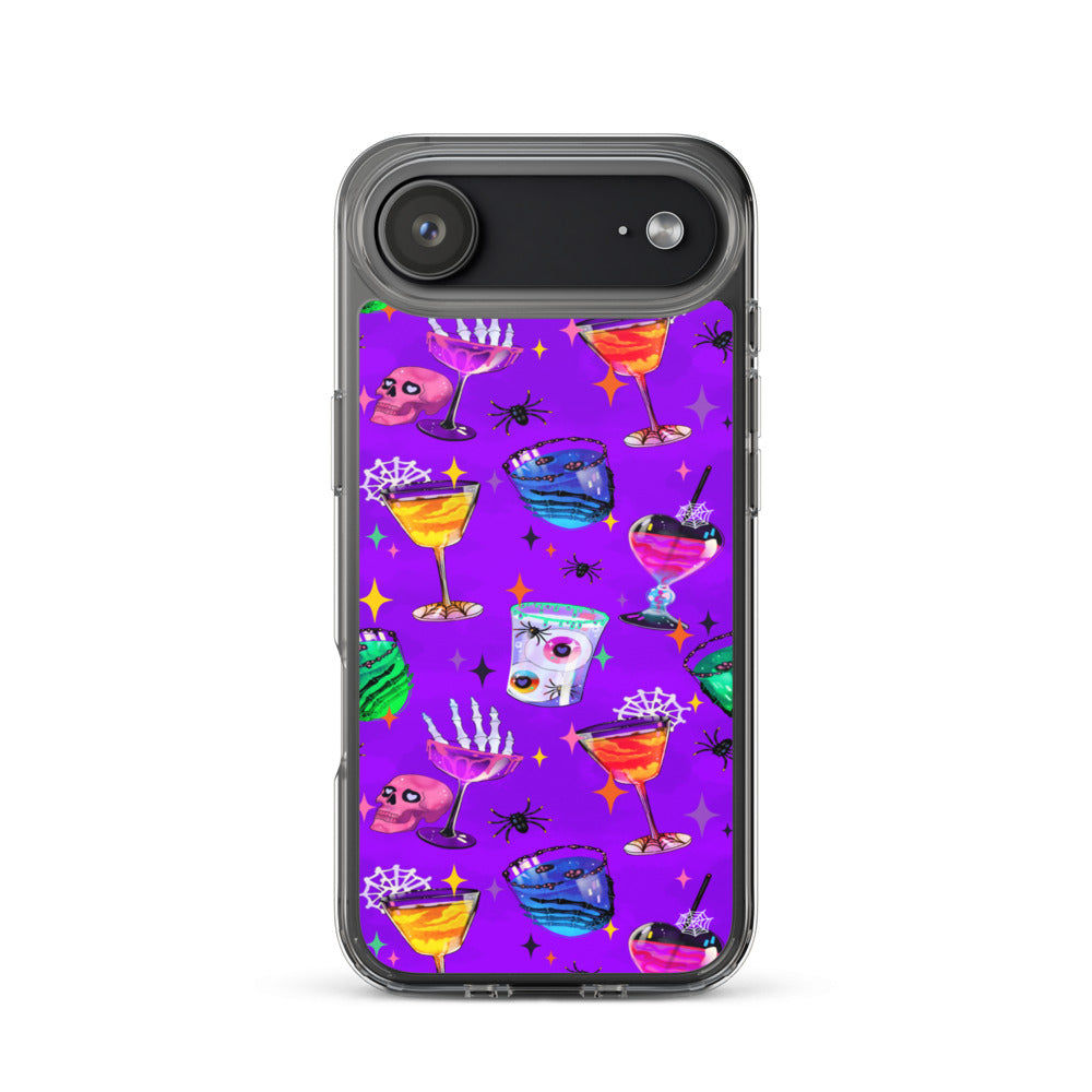 Monster Party iPhone Clear Case (Vivid Violet) - iPhone 17 Air