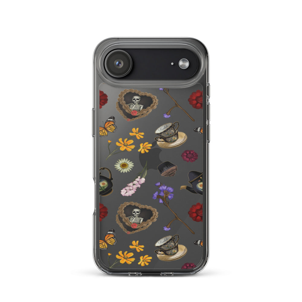 Gothic Tea Time iPhone Clear Case (Transparent) - iPhone 17 Air
