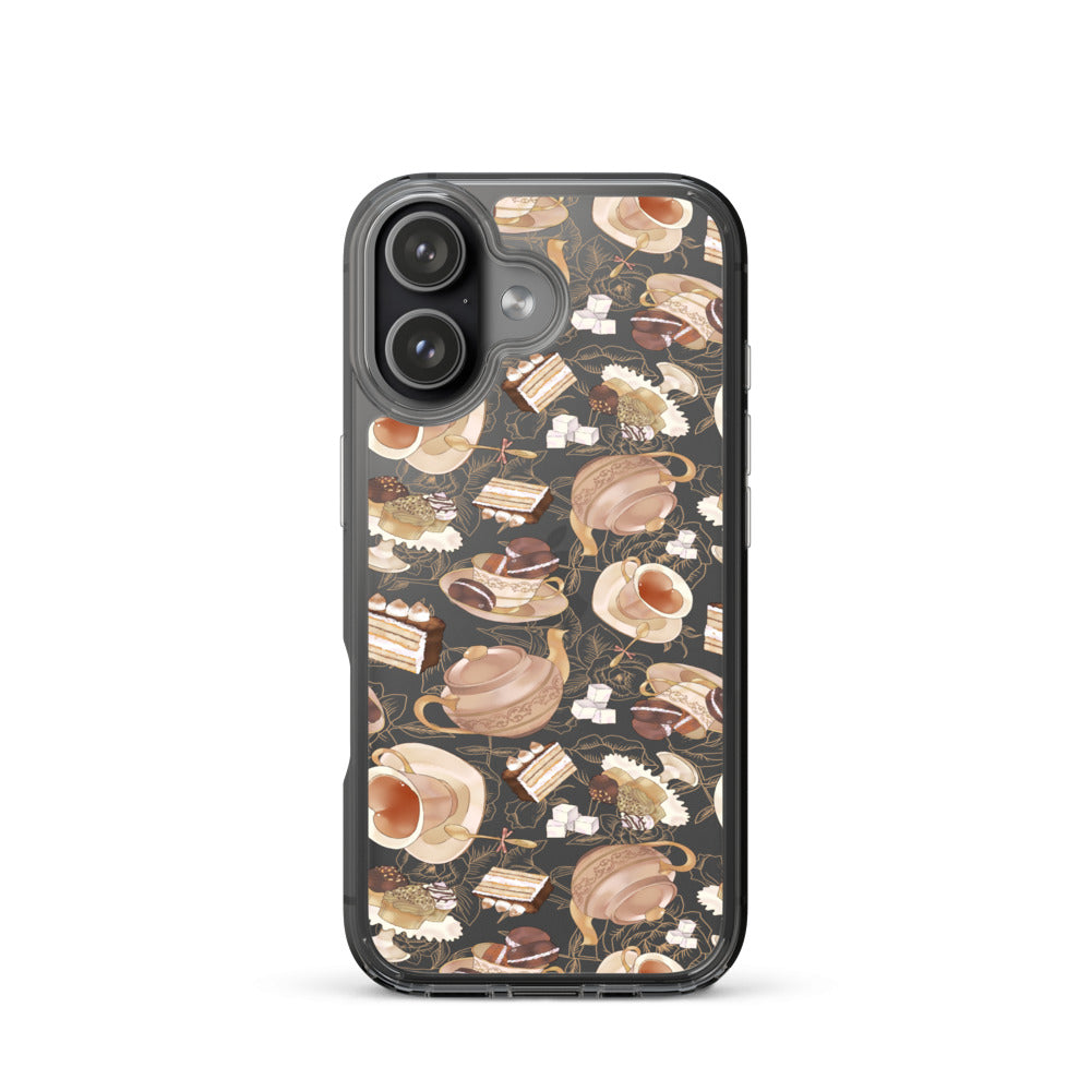 Café iPhone Clear Case (Transparent) - iPhone 17