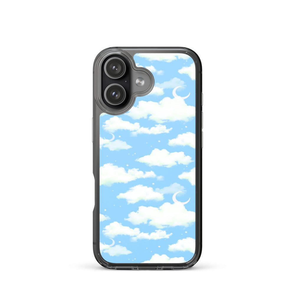 Cloudy Sky iPhone Clear Case (Blue) - iPhone 17
