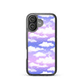 Cloudy Sky iPhone Clear Case (Purple Gradient) - iPhone 17