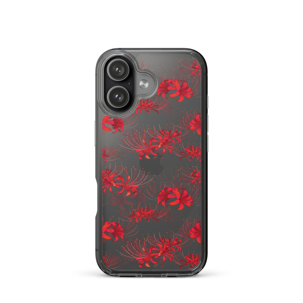 Higanbana iPhone Clear Case (Transparent Red) - iPhone 17