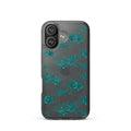 Higanbana iPhone Clear Case (Transparent Teal) - iPhone 17