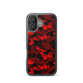 Butterfly iPhone Clear Case (Crimson) - iPhone 17