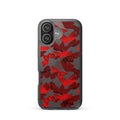 Butterfly iPhone Clear Case (Transparent Crimson) - iPhone 17