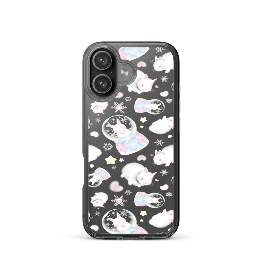 Snow Bunny iPhone Clear Case (Transparent) - iPhone 17