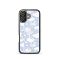 Snow Kitten iPhone Clear Case (Blue) - iPhone 17