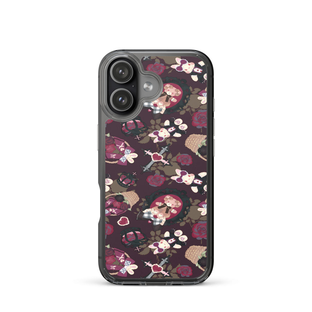 Gothic Teddy iPhone Clear Case (Temptress) - iPhone 17