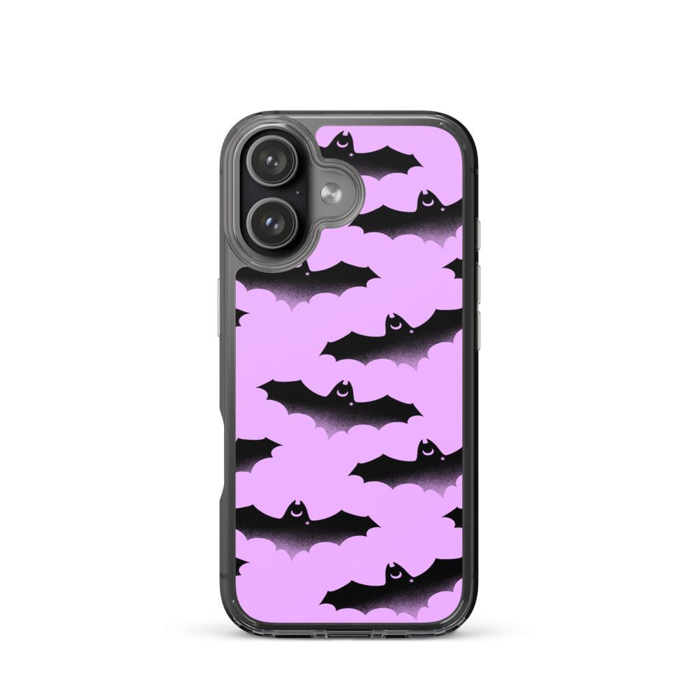 Aensland iPhone Clear Case (Black/Pink) - iPhone 17