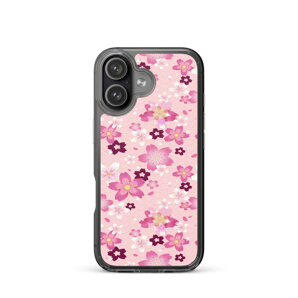 Sakura iPhone Clear Case (Pink) - iPhone 17