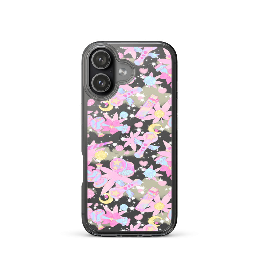 Indica Magica iPhone Clear Case (Transparent Pink) - iPhone 17