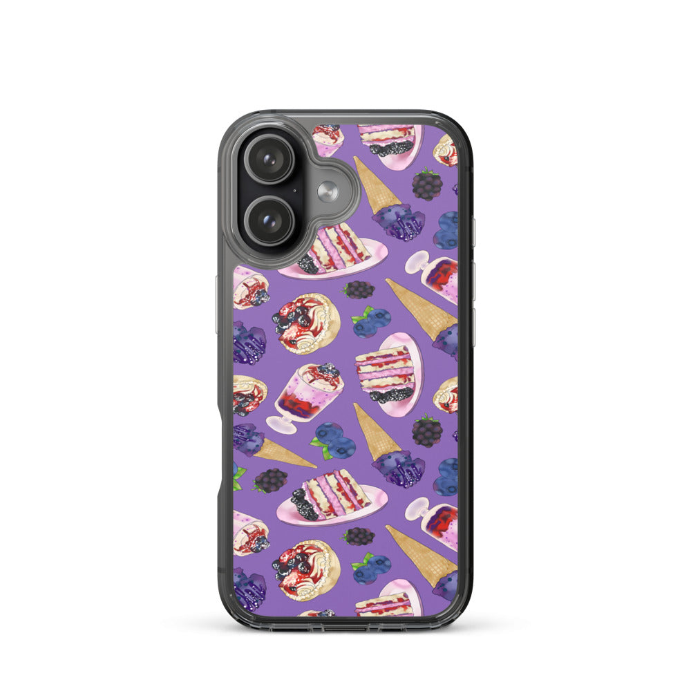 Berry iPhone Clear Case (Purple) - iPhone 17