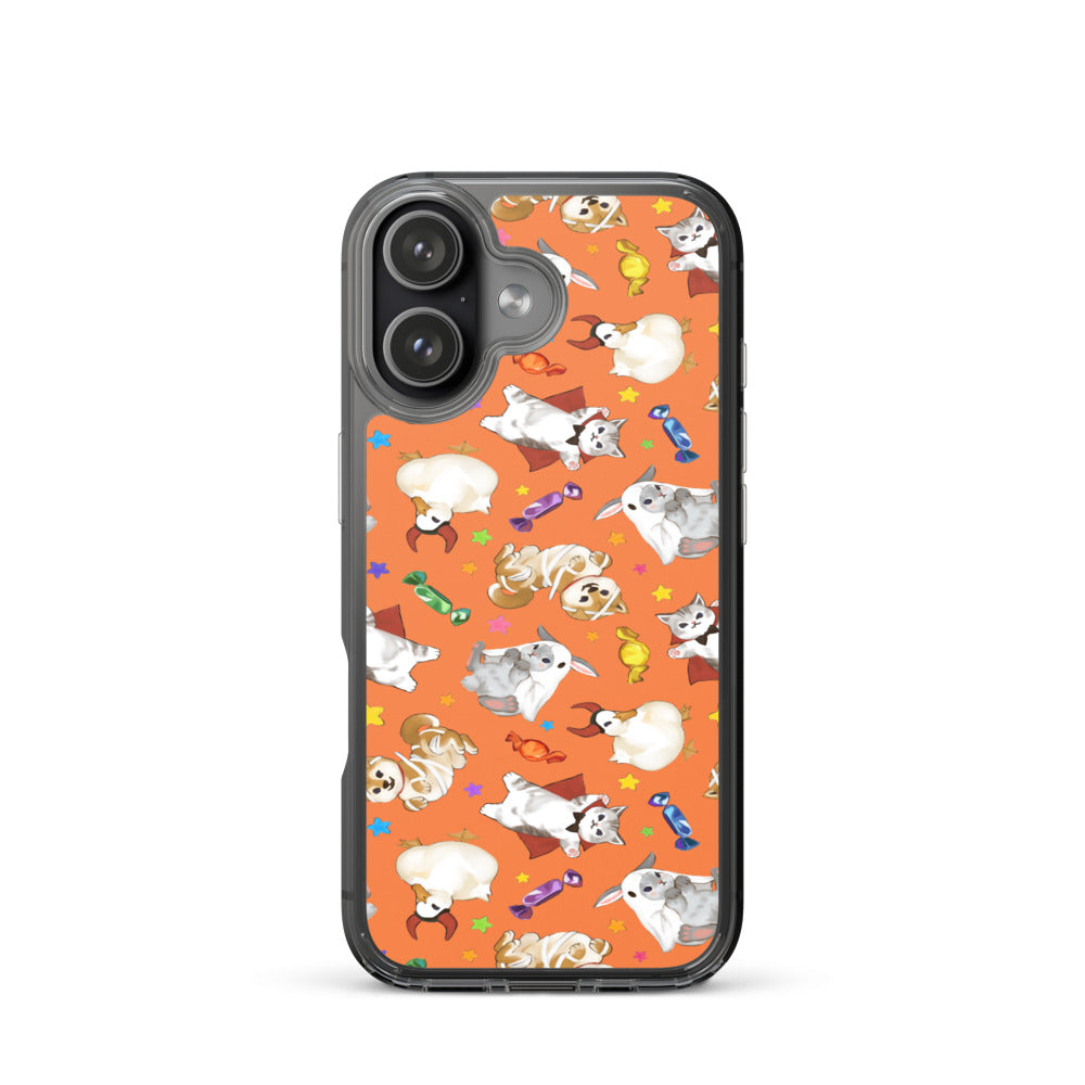 Trick or Treaters iPhone Clear Case (Orange) - iPhone 17
