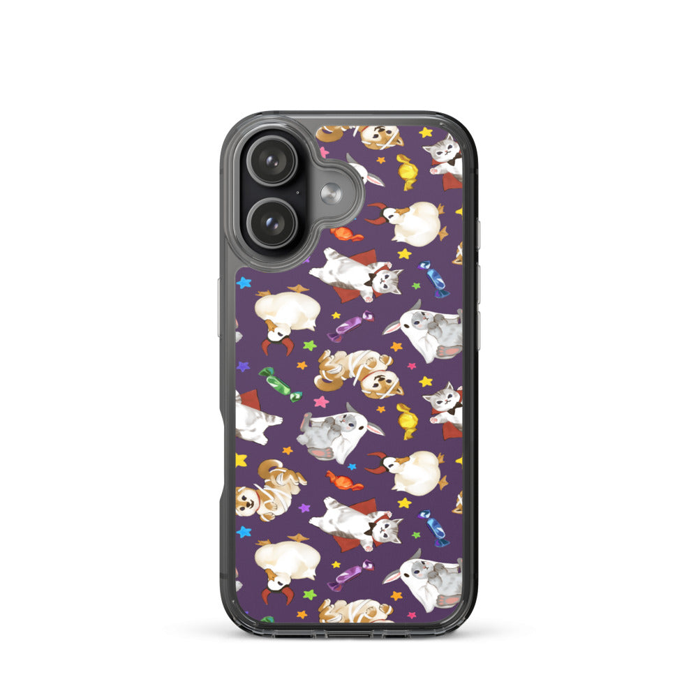 Trick or Treaters iPhone Clear Case (Purple) - iPhone 17