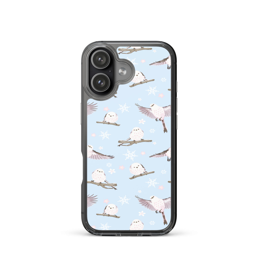 Snow Bird iPhone Clear Case (Blue) - iPhone 17