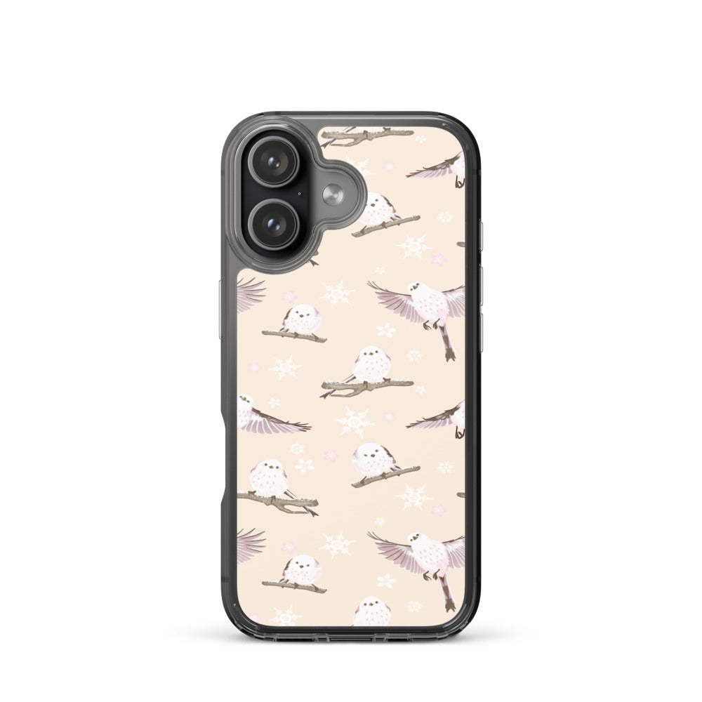 Snow Bird iPhone Clear Case (Cream) - iPhone 17